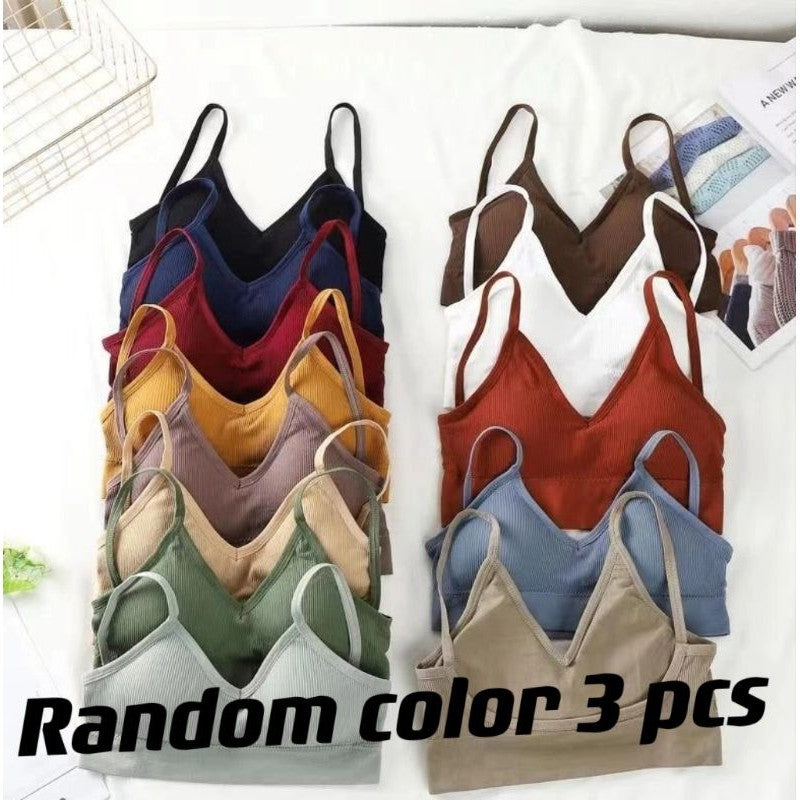 U-Back Bralette 3pcs/Set