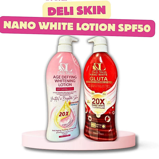 Deli Skin Whitening Lotion SPF50 PA++++