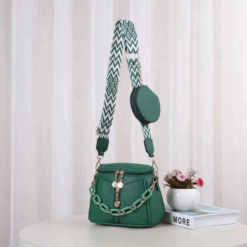 2in1 Cylindrical Bag with Wallet