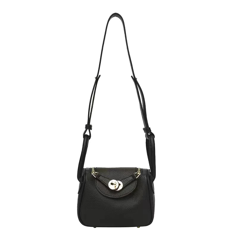 Classic Curved Flap Sling Bag