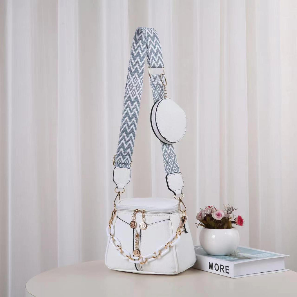 2in1 Cylindrical Bag with Wallet