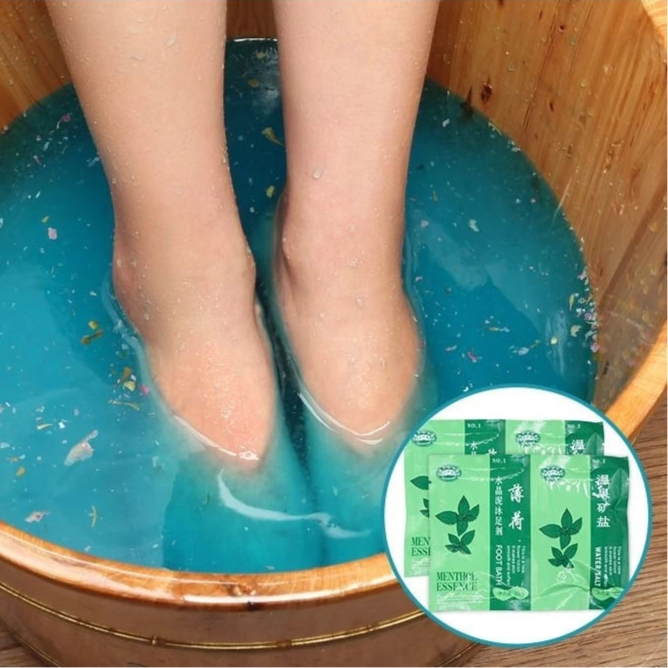 BUY 1 GET 2! Crystal Mud Foot Bath Jelly Salt for Foot Spa