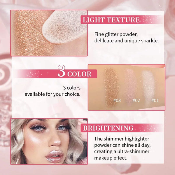 Kristen Leanne Shimmer Loose Highlighter Powder Stick