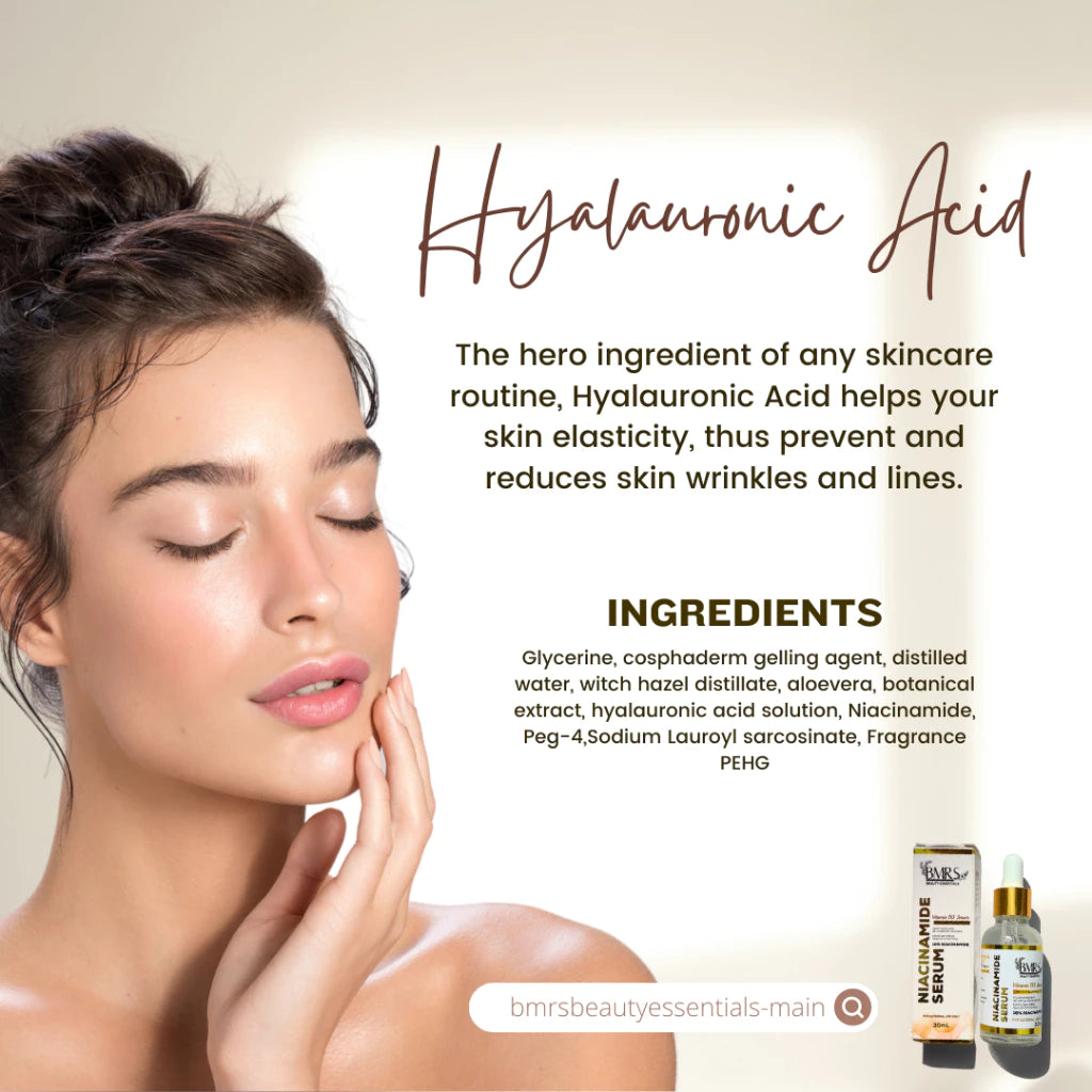 BMRS Niacinamide Serum With Hyaluronic Acid 30ml