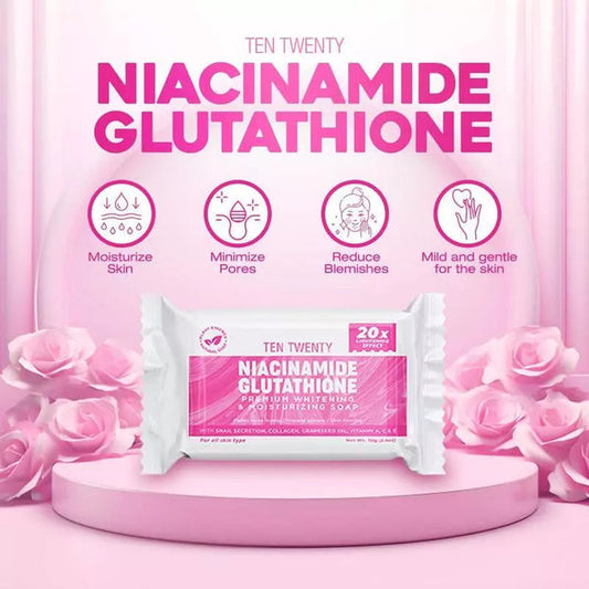 BUY 3 TAKE 1 | TEN TWENTY Niacinamide Glutathione Soap