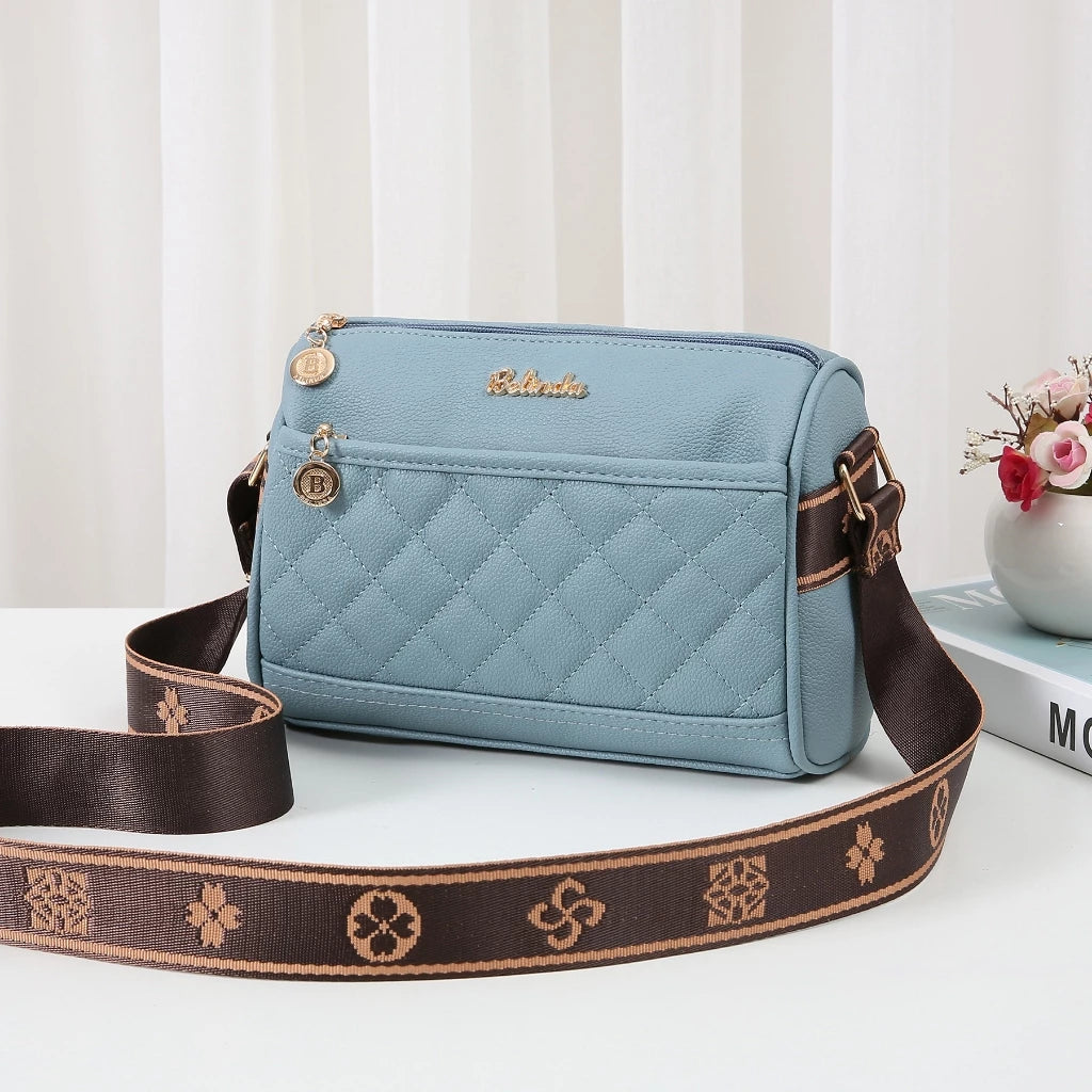 Wide Shoulder Strap Pillow Bag