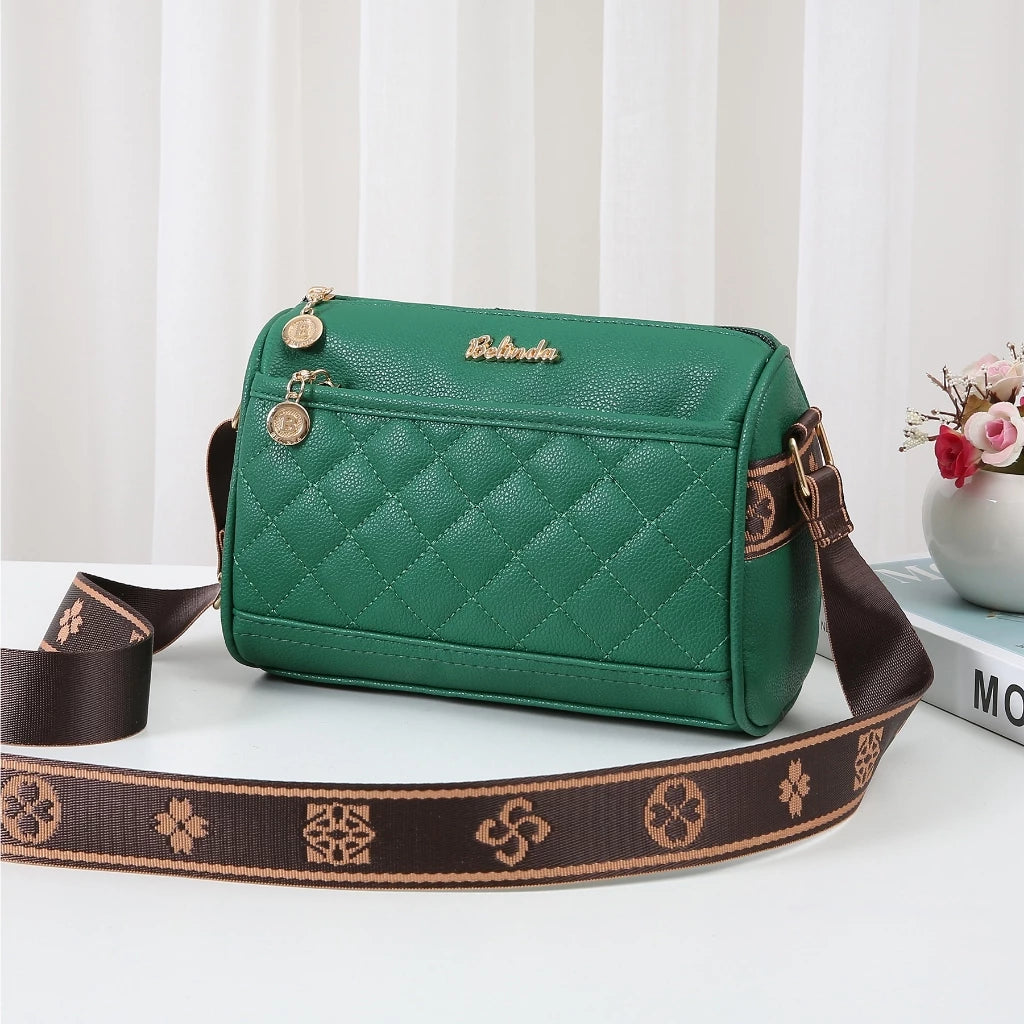 Wide Shoulder Strap Pillow Bag