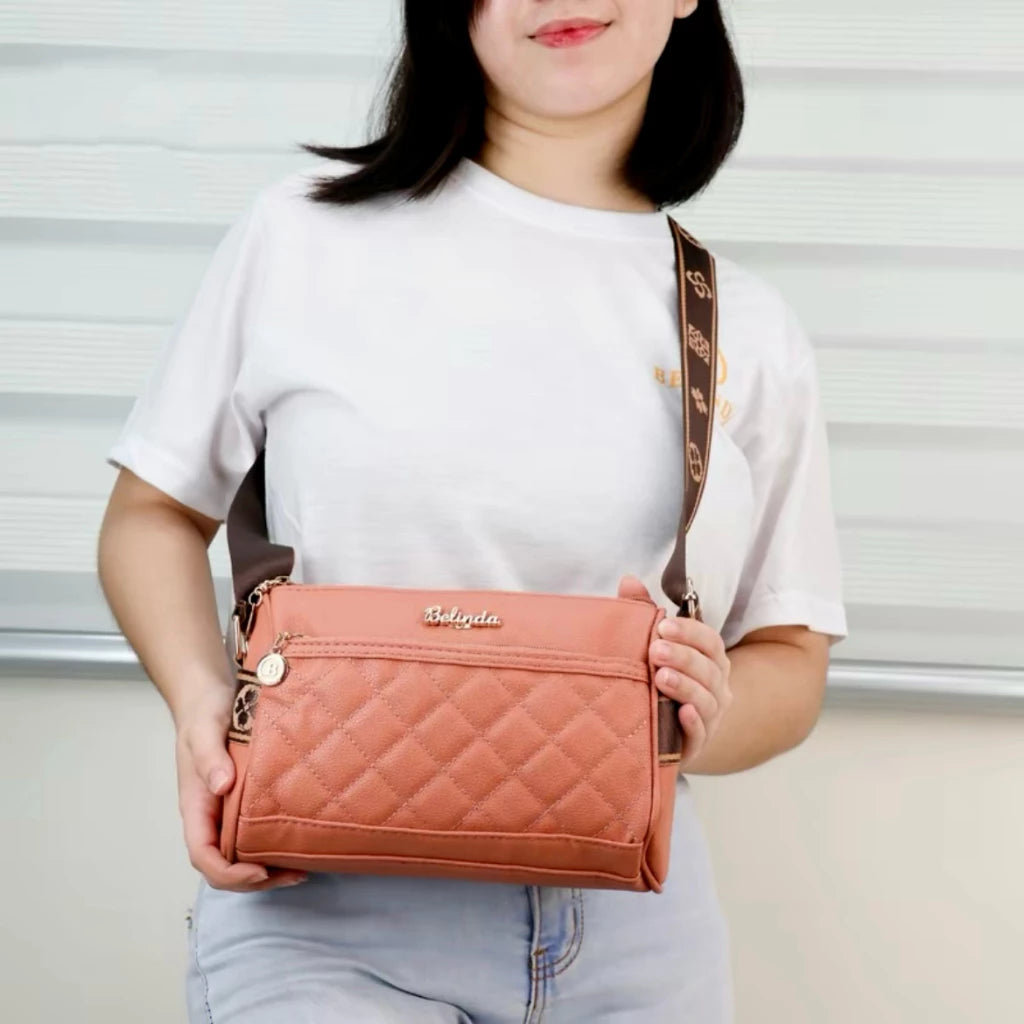 Wide Shoulder Strap Pillow Bag