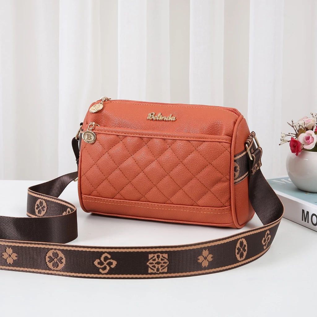 Wide Shoulder Strap Pillow Bag