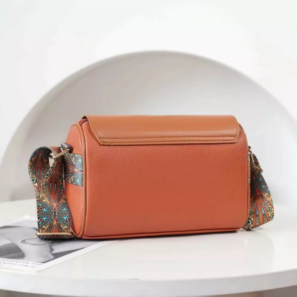 Double Lock Monogram Ladies Fashion Shoulder Bag