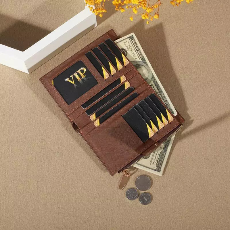 Women's Retro Leather Wallet