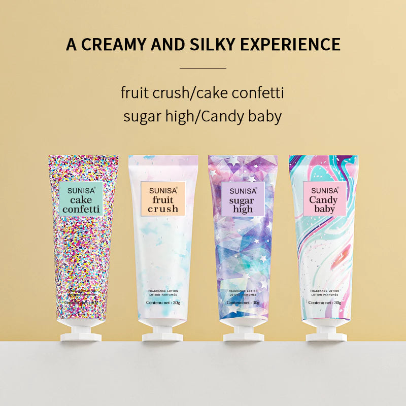 SUNISA 4pcs Hand Cream Set (Assorted Scent)