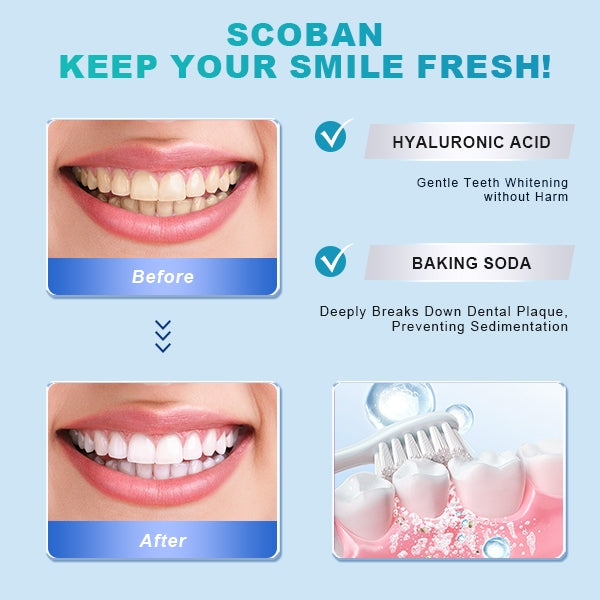 SCOBAN Teeth Whitening Toothpaste