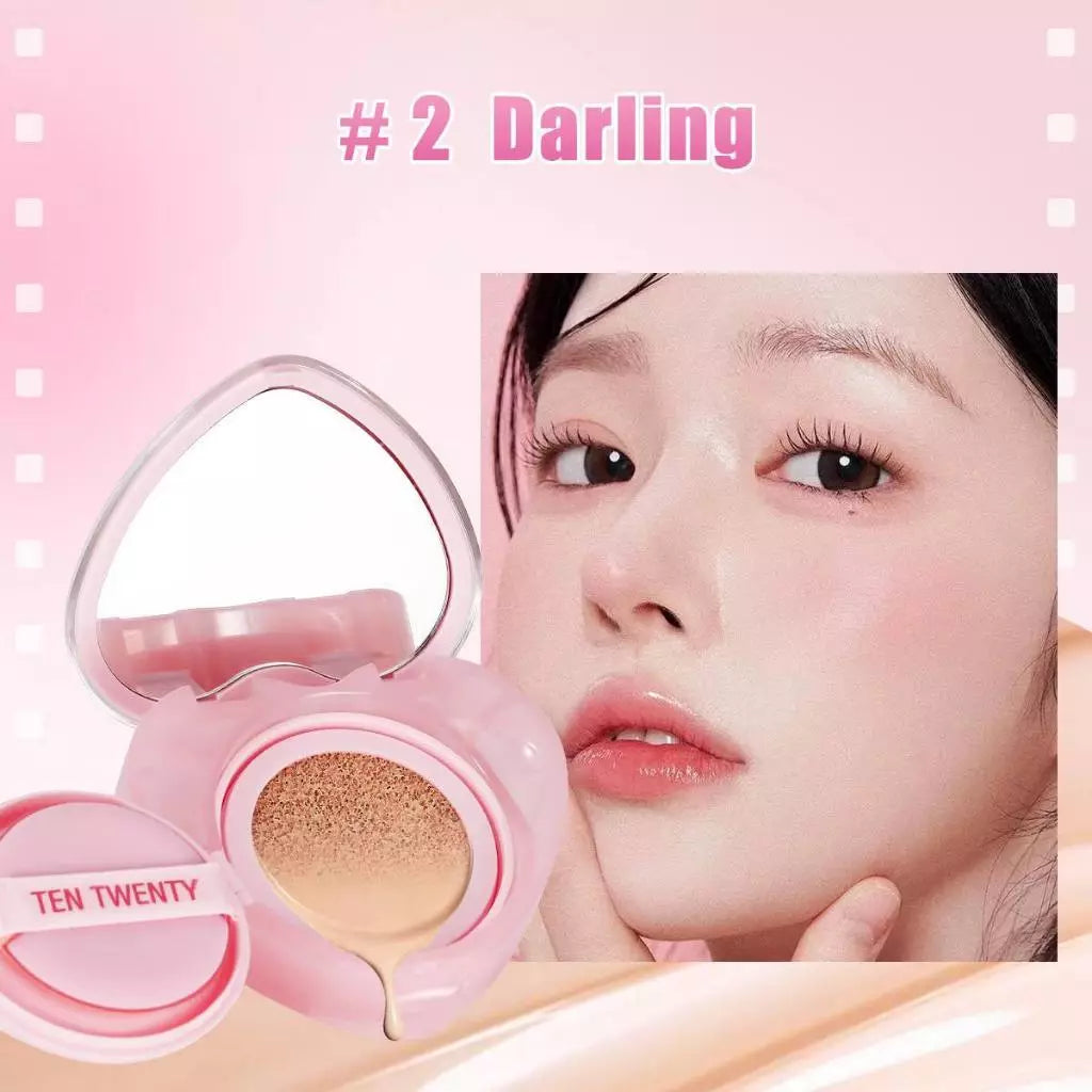 TEN TWENTY Full Coverage Heart Cushion with SPF50