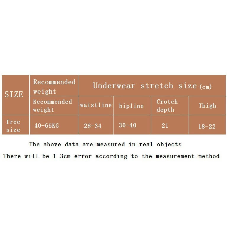 Korean Mid Waist Honeycomb Underwear Panty (5pcs/Set)