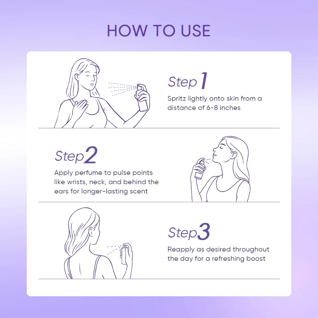 GRACE AND GLOW Vanilla Velvet Body Mist