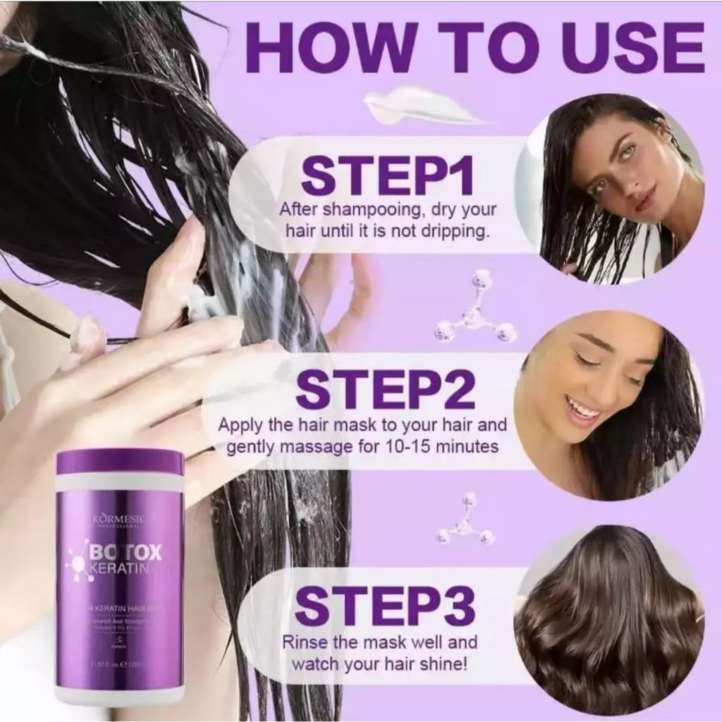 KORMESIC Botox Keratin Hair Mask 1000ml