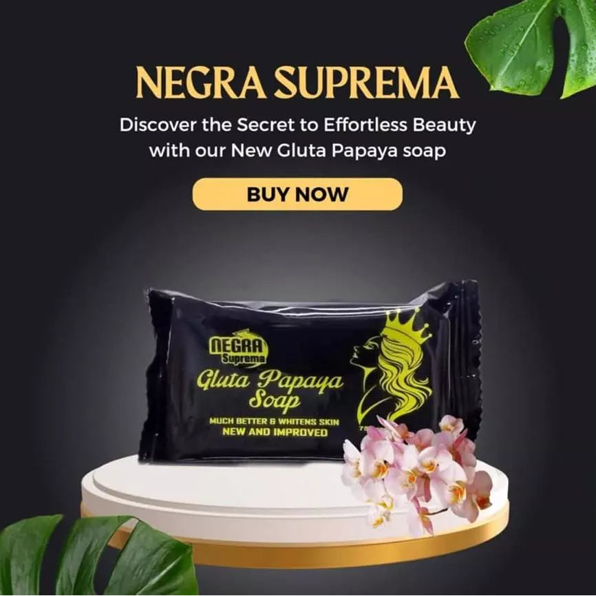 NEGRA SUPREMA Gluta Papaya Soap 6pcs/pack