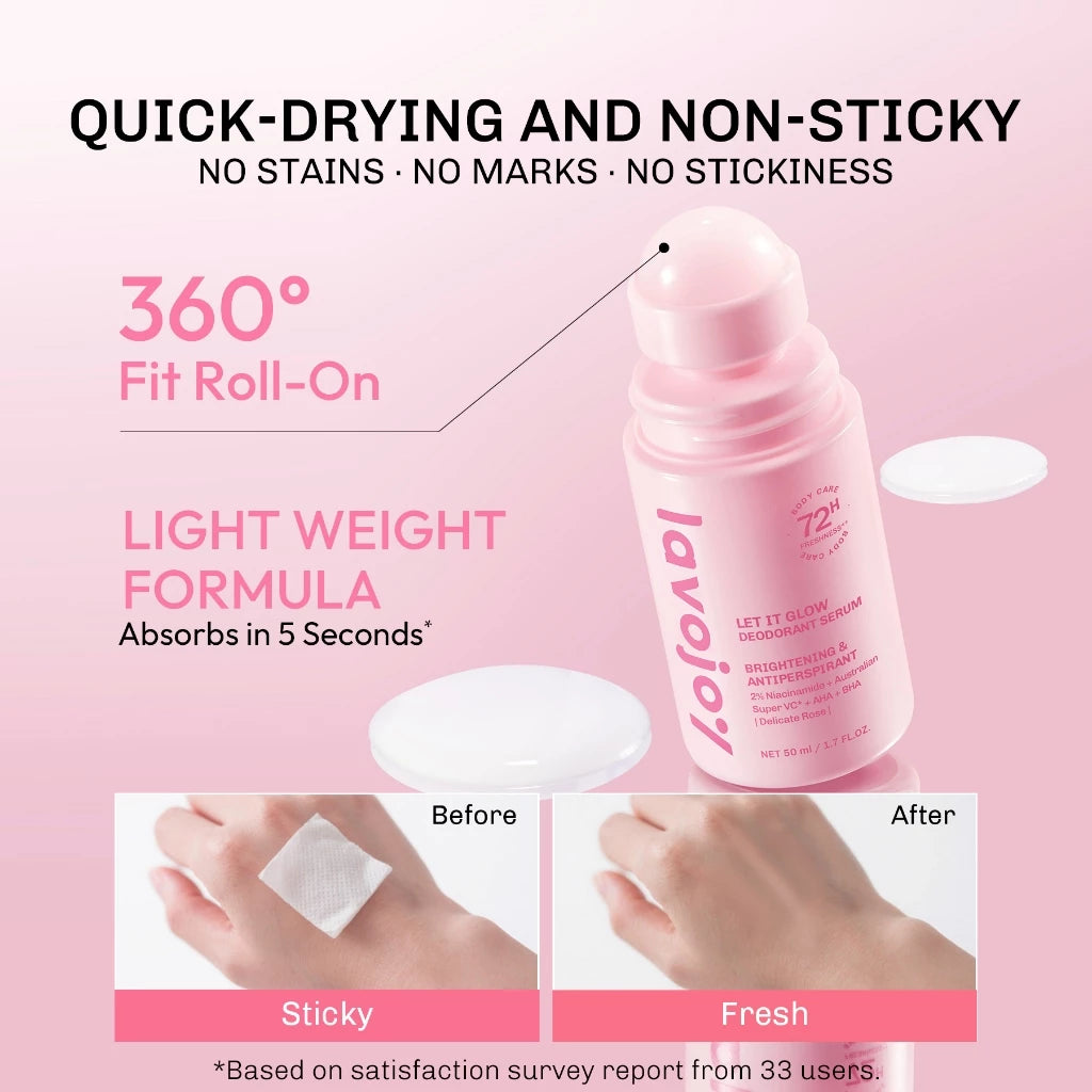 LAVOJOY Let It Glow Deodorant Serum 50ml