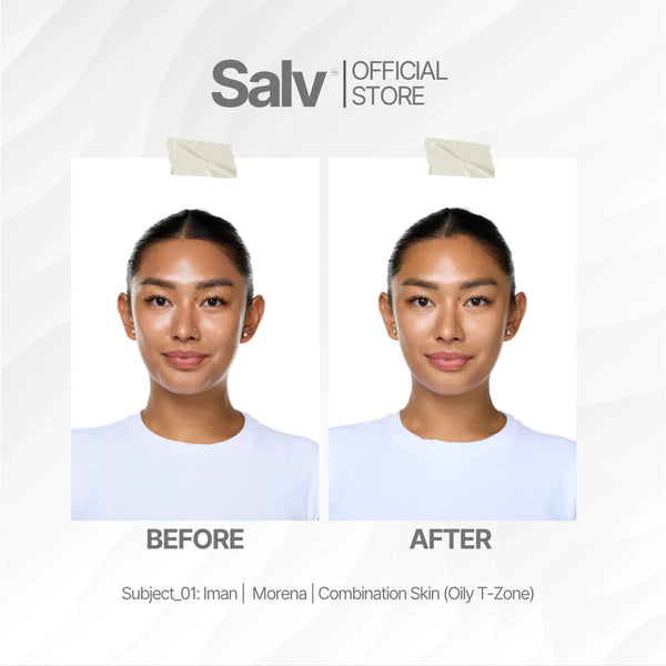 SALV Zinc PCA + K19 - Azeloyl Diglycinate + Galactomyces 3 in 1 Tinted Hybrid Sunscreen SPF 50+ PA++
