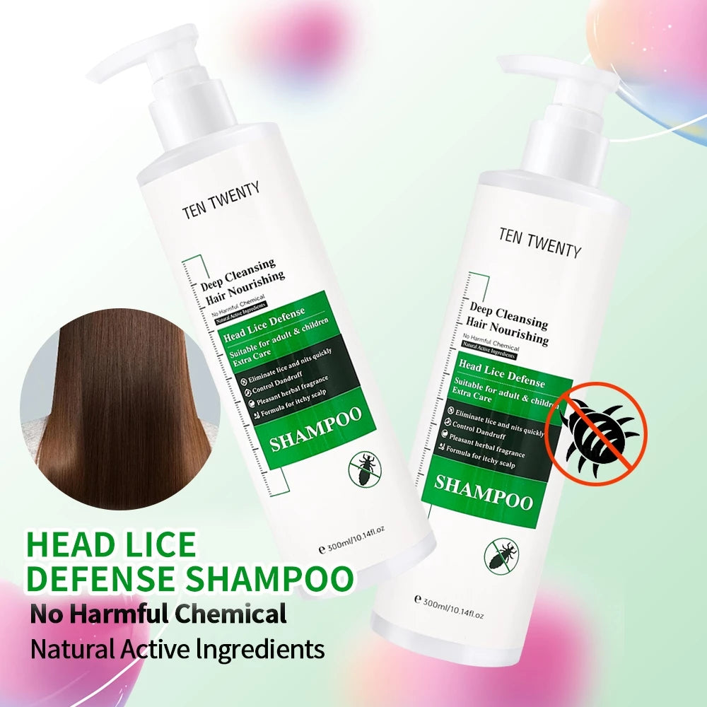 TEN TWENTY Head Lice Defense Shampoo 300ml