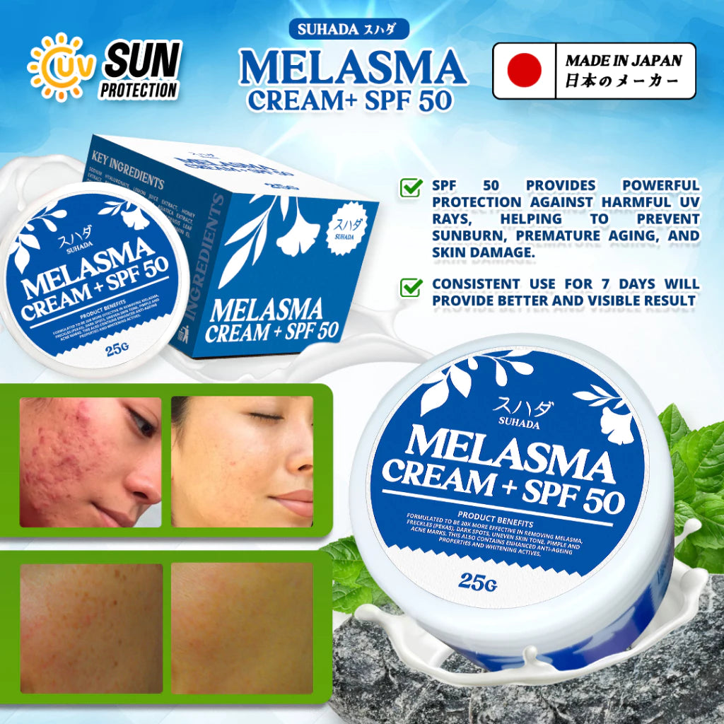 Suhada Japanese Melasma Cream with SPF50