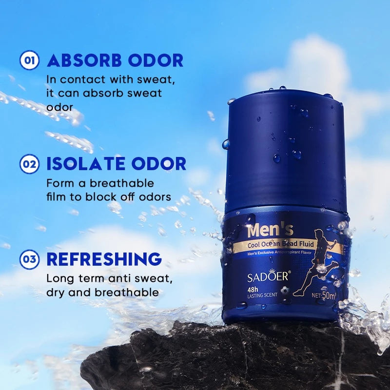SADOER 48h Lasting Scent Antiperspirant Deodorant 50ml