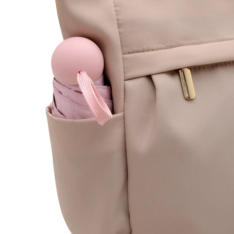 Spacious Oxford Tote Bag with Multiple Pockets