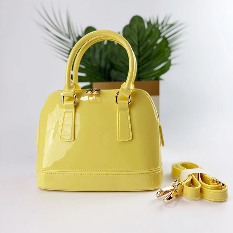 Shell Style Jelly Sling Bag