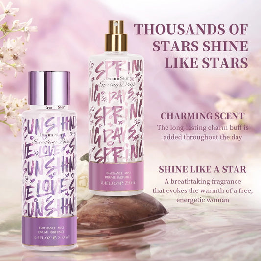 DREAM STAR Body Mist Perfume - Shimmer Edition