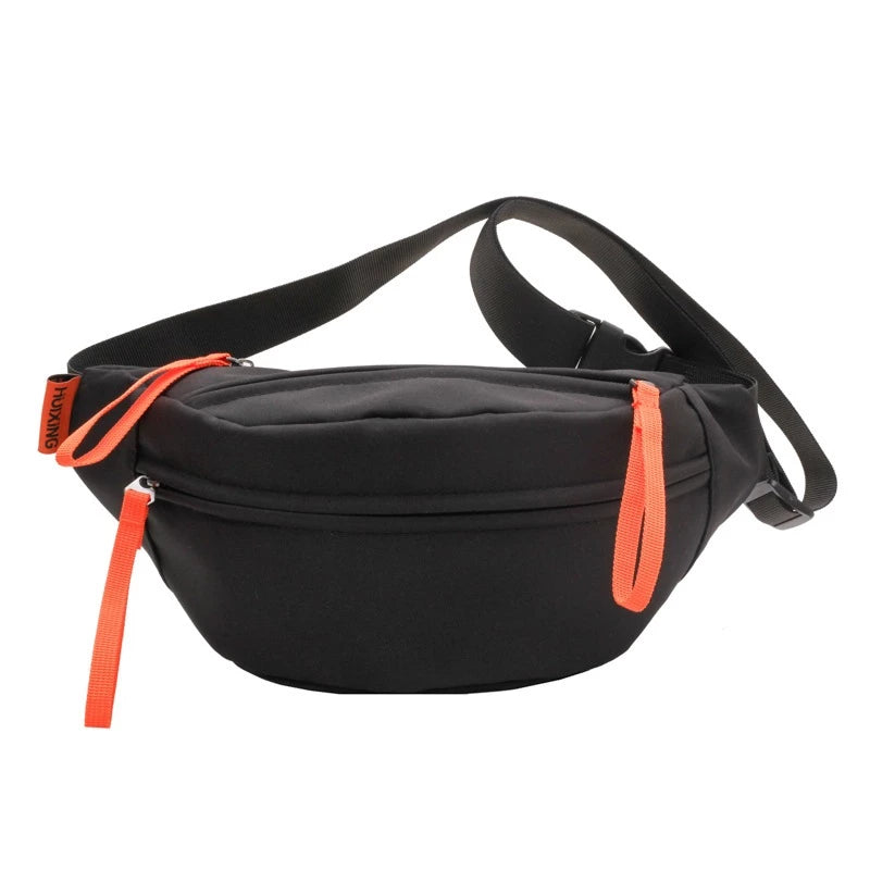 Nylon Crossbody Belt Waist Bag
