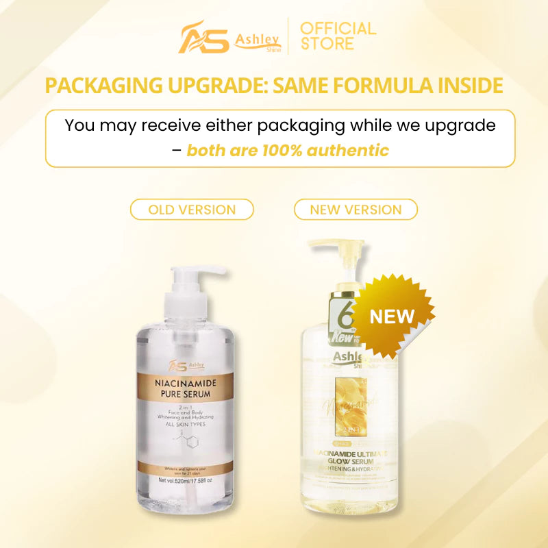 BUY 1 TAKE 1 - ASHLEY SHINE Hyaluronic & ASHLEY SHINE Niacinamide Pure Serum 520ml