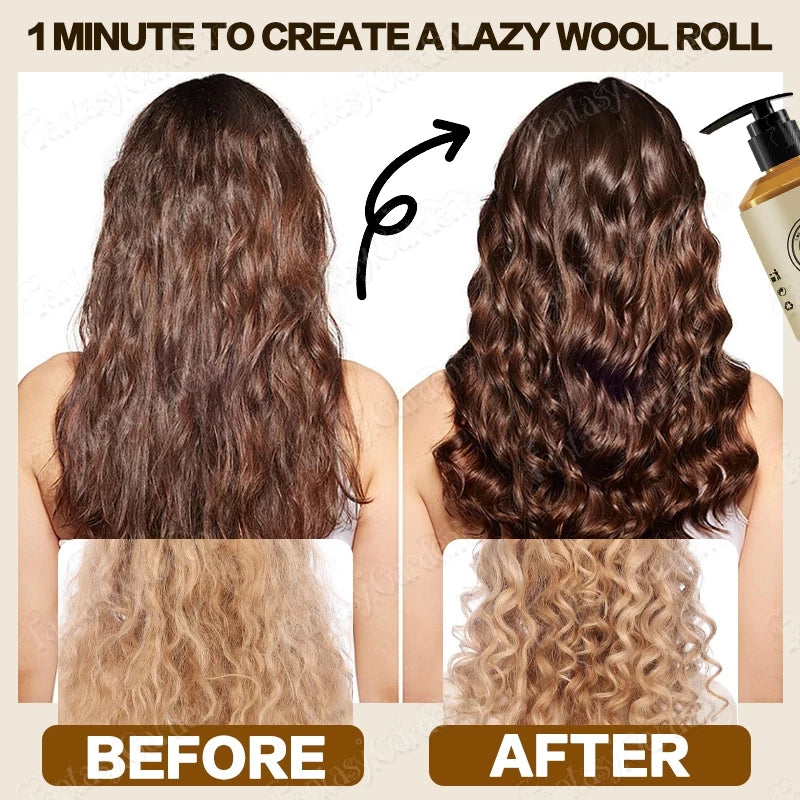 Moroccan Moisturizing Elastin Curly Hair Cream