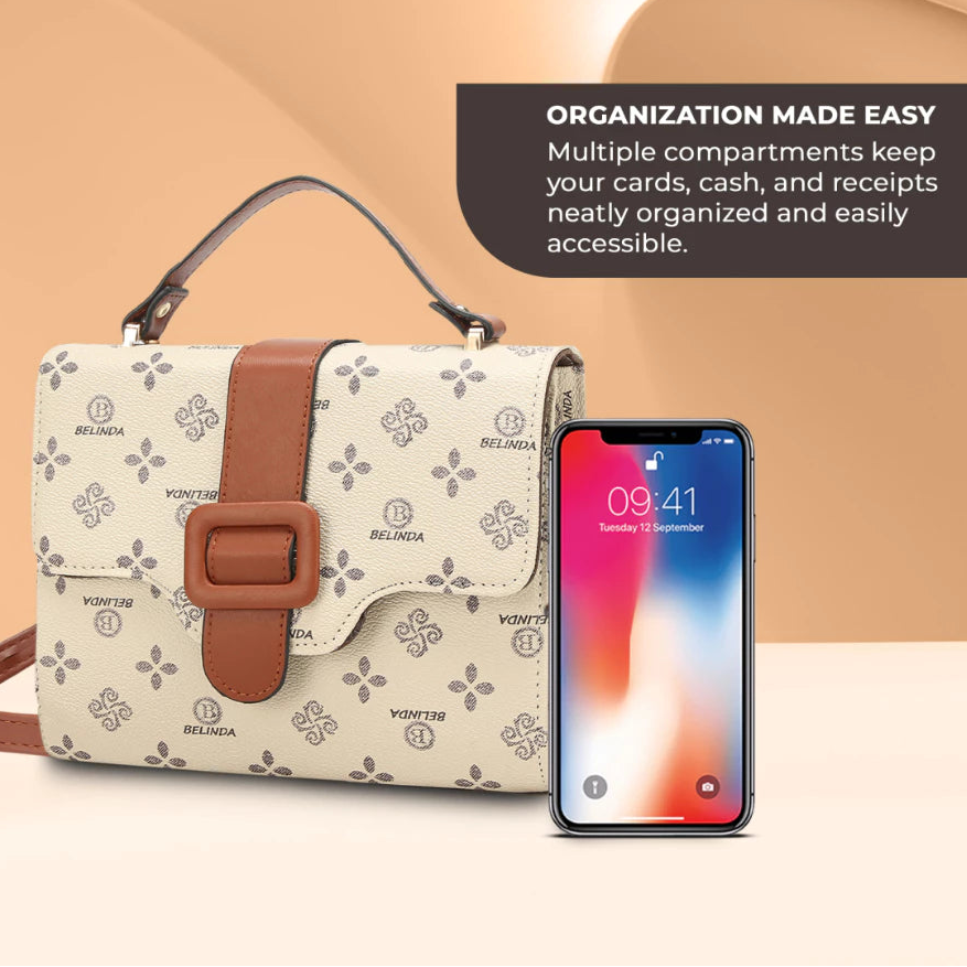 Retro Square Sling Bag