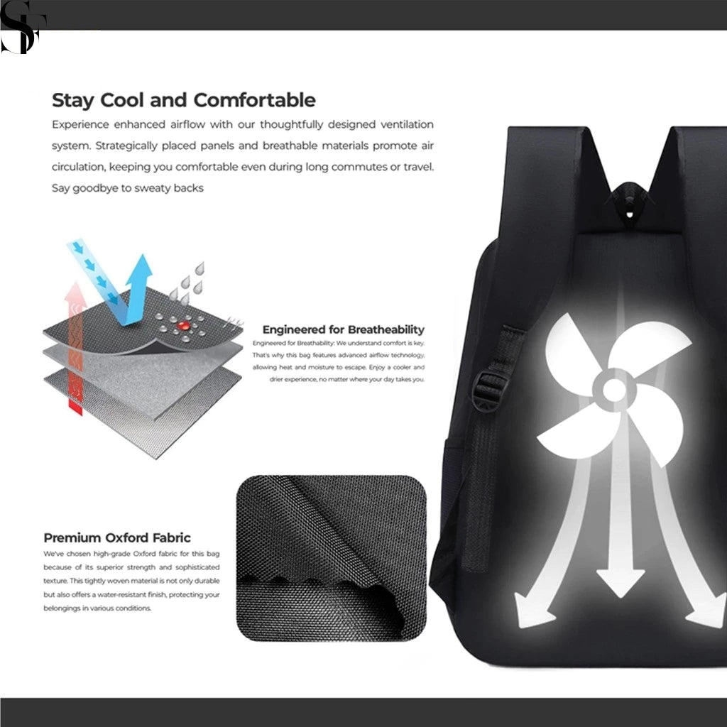 Multi-compartment Waterproof Backpack