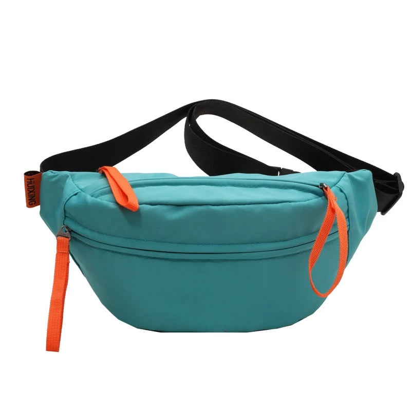 Nylon Crossbody Belt Waist Bag