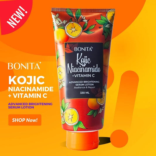 BONITA Kojic Niacinamide Vitamin C Advanced Brightening Serum Lotion 330ml