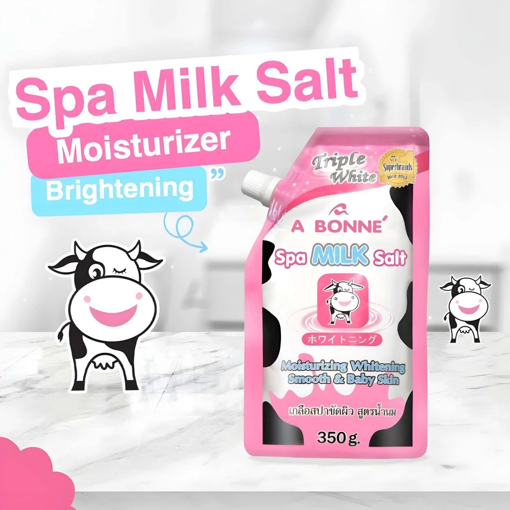 Abonne Spa Milk Salt 300g (With Ziplock)