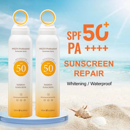 ANGEYI Professional Sunscreen Spray SPF50 PA+++