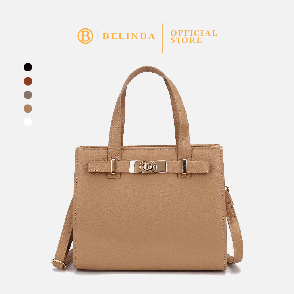 Sophisticated 2-Way Top-Handle Bag