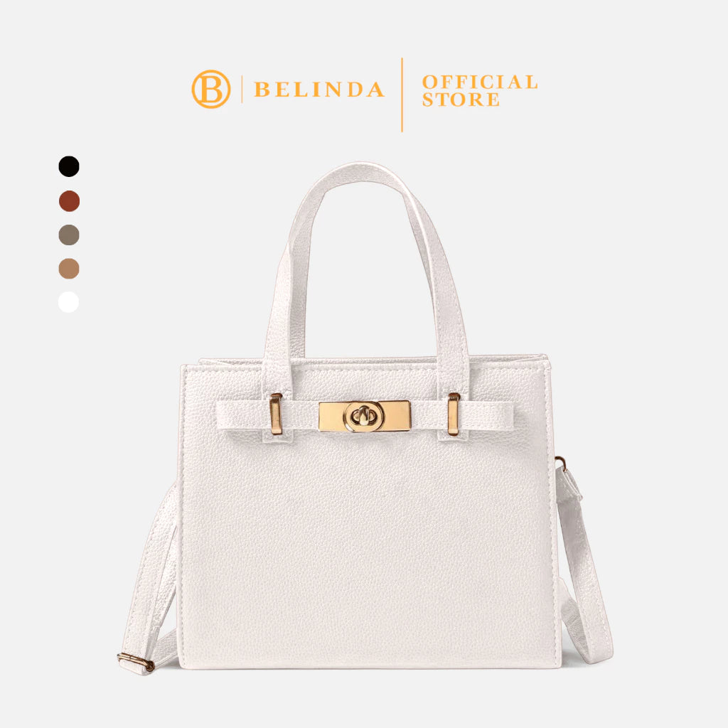 Sophisticated 2-Way Top-Handle Bag