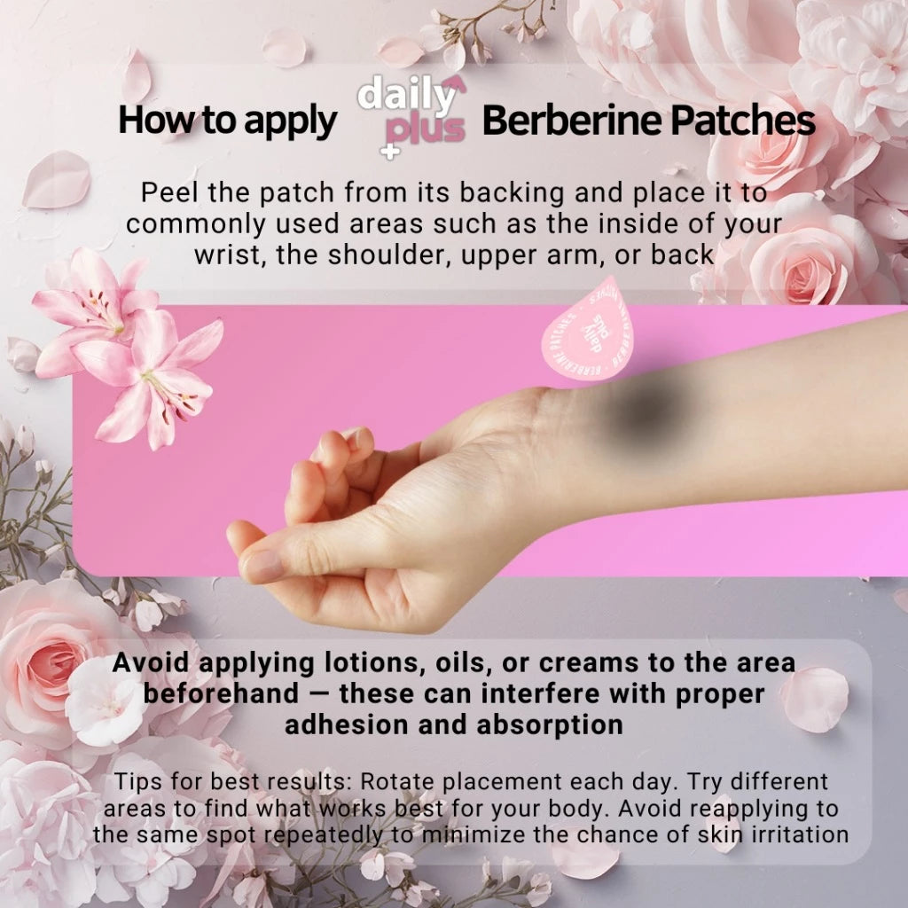 Daily Plus Berberine Patches (30patches)