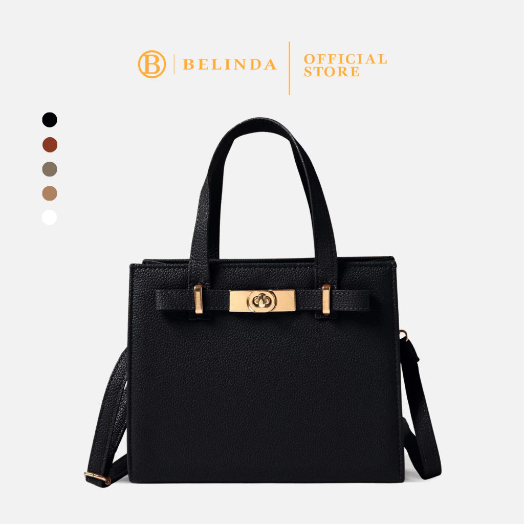 Sophisticated 2-Way Top-Handle Bag