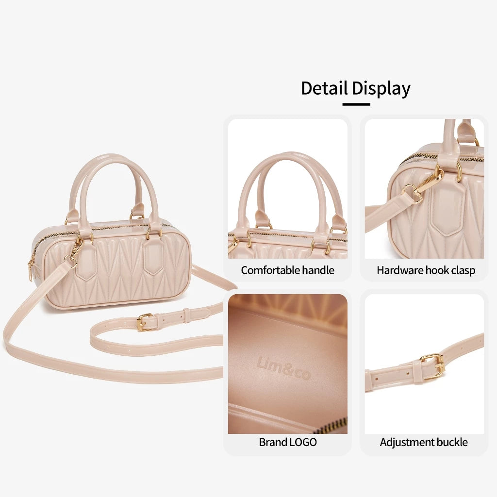 Chevron Quilted Jelly Bag
