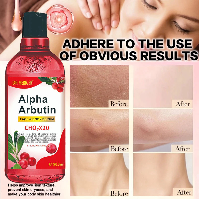 Alpha Arbutin Face & Body Serum 500ml