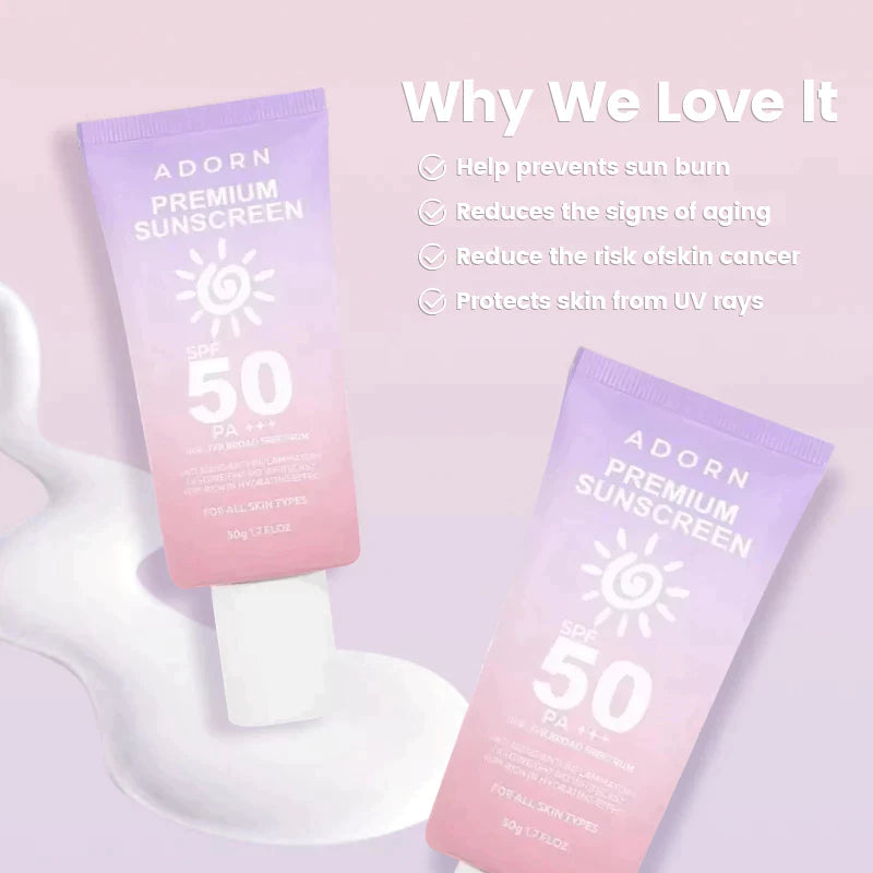ADORN Premium Sunscreen  SPF 50 PA+++
