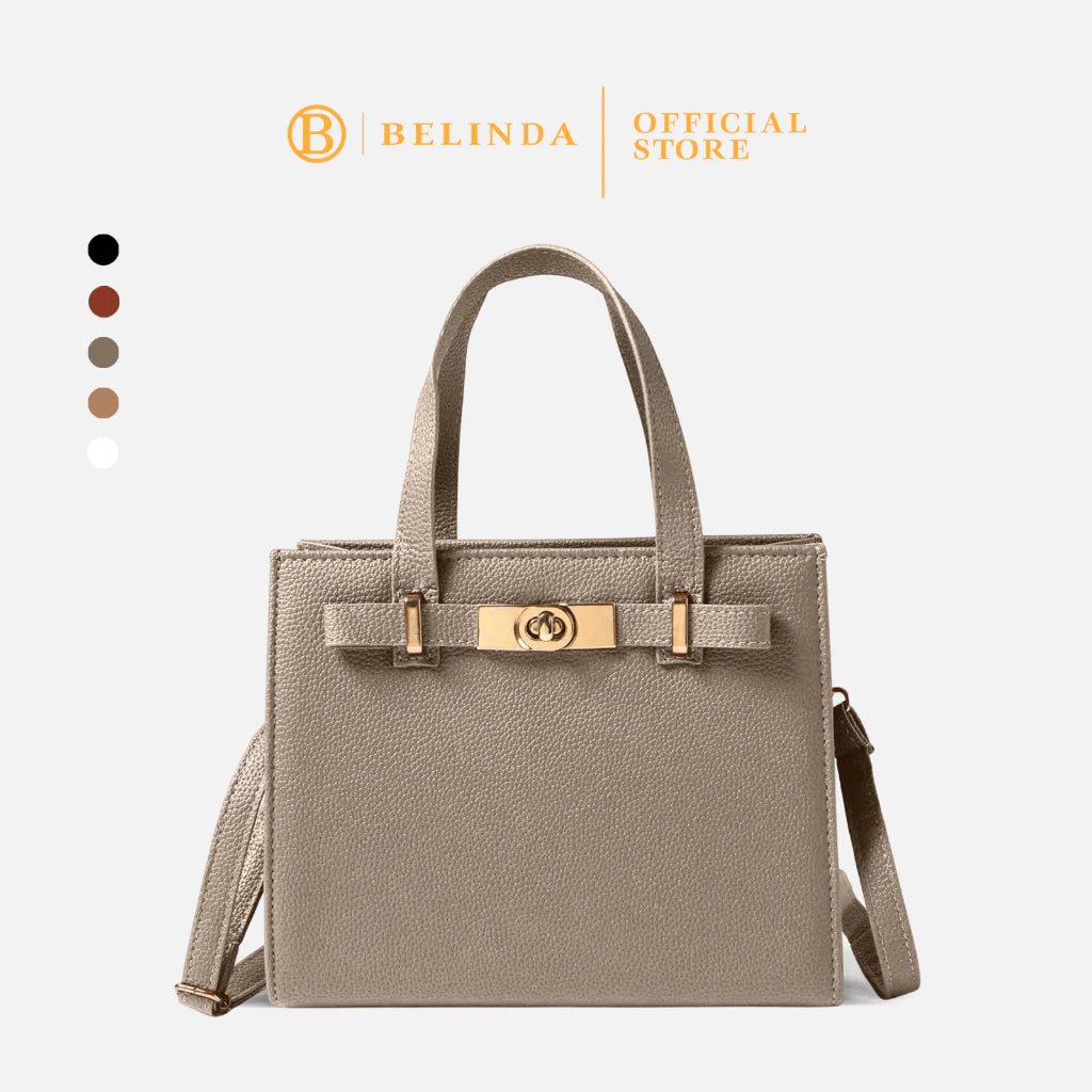 Sophisticated 2-Way Top-Handle Bag