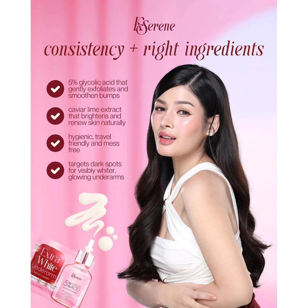 KSERENE Extra White Underarm Serum Cream - 30g