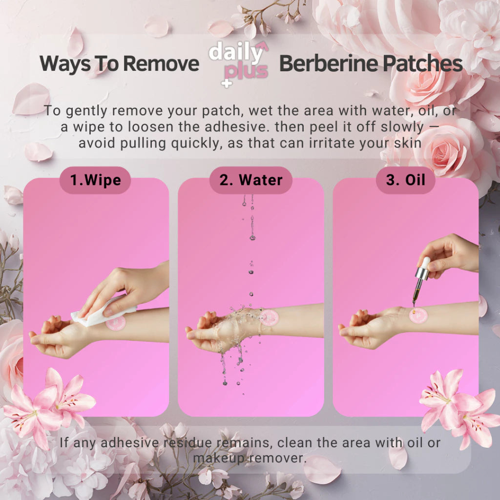 Daily Plus Patch Daily Plus Berberine Patches (30patches) – Beauty Lounge Ph