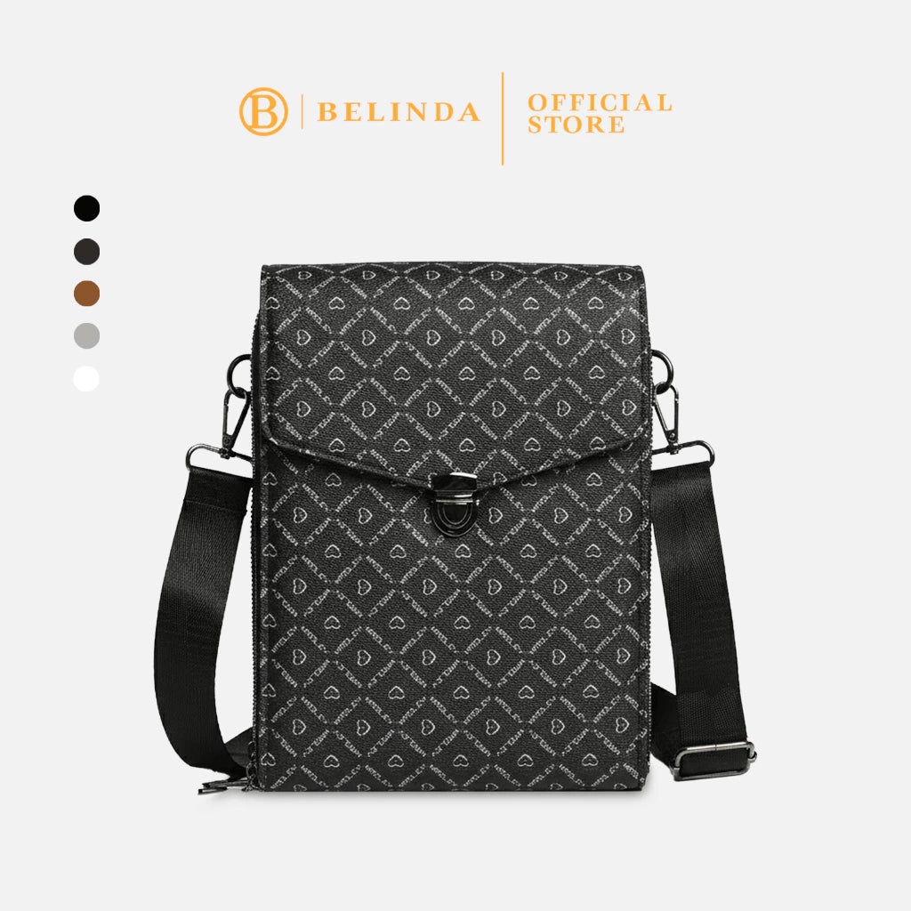 Men's Multi-Compartment Crossbody Bag